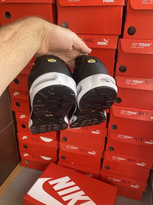 Без предоплат! Краща ціна на Nike air max TN plus black white