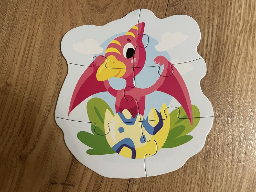 Puzzle dinozaury malego bystrzaka