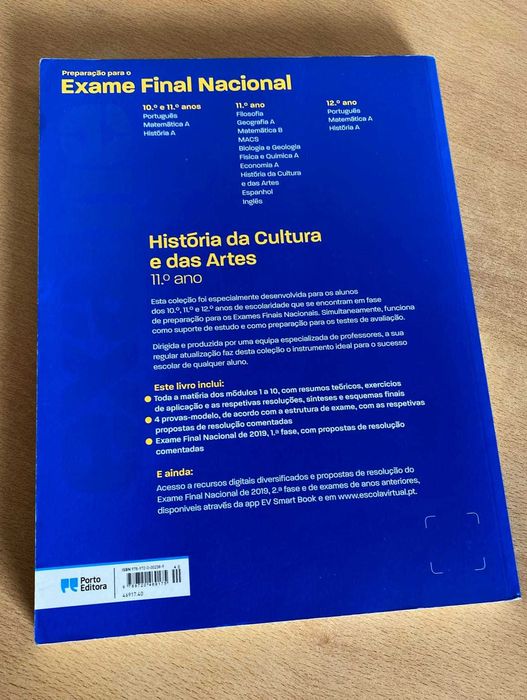 HCA - Livro de preparação para o exame (11ºano) - Porto Editora