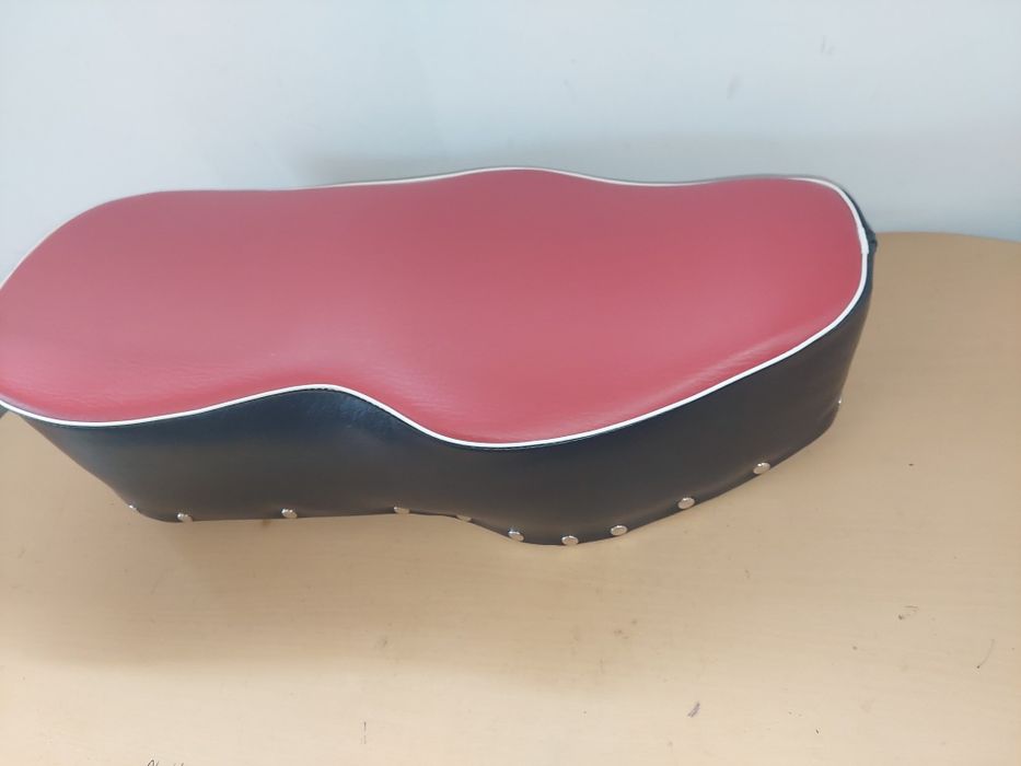 Nowe siedzenie kanapa fotel wsk m06 b1 dwuramowka pl czerwono-czarne