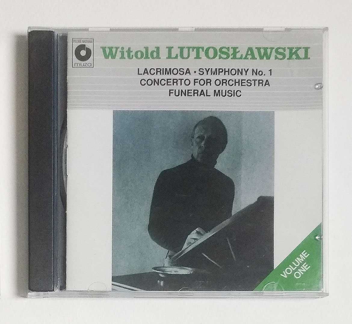 Witold Lutosławski - Lacrimosa, Symphony No. 1, MUZA (CD)
