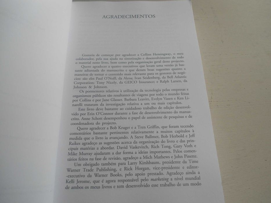 Negócios à Velocidade do Pensamento por Bill Gates