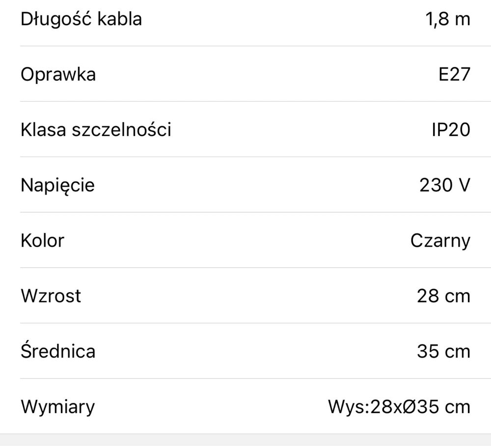 Lampa sufitowa 2 sztuki