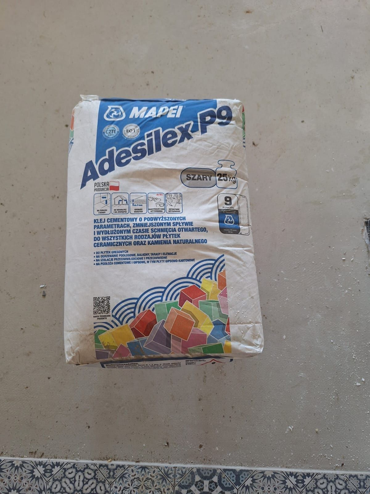 MAPEI-Adesilex p9 klej cementowy