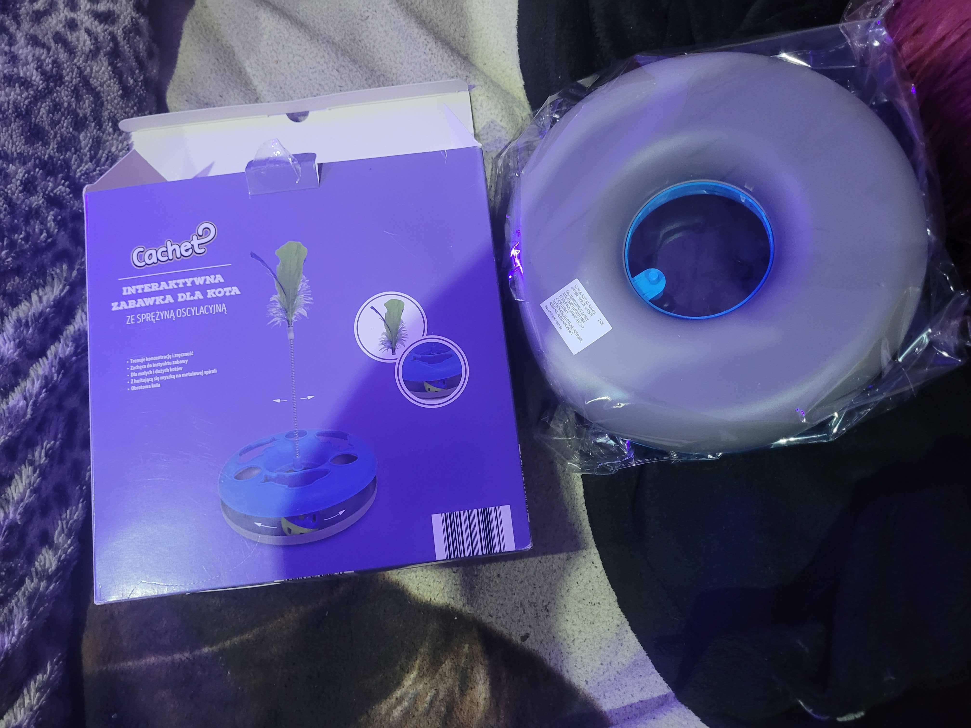 Interaktywna zabawka dla kota Cachet