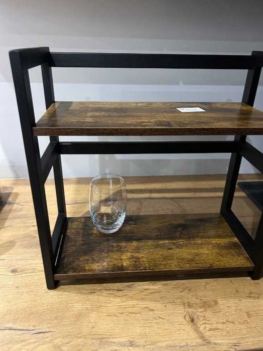 Regał bambusowy na blat – rustykalny organizer w stylu loft