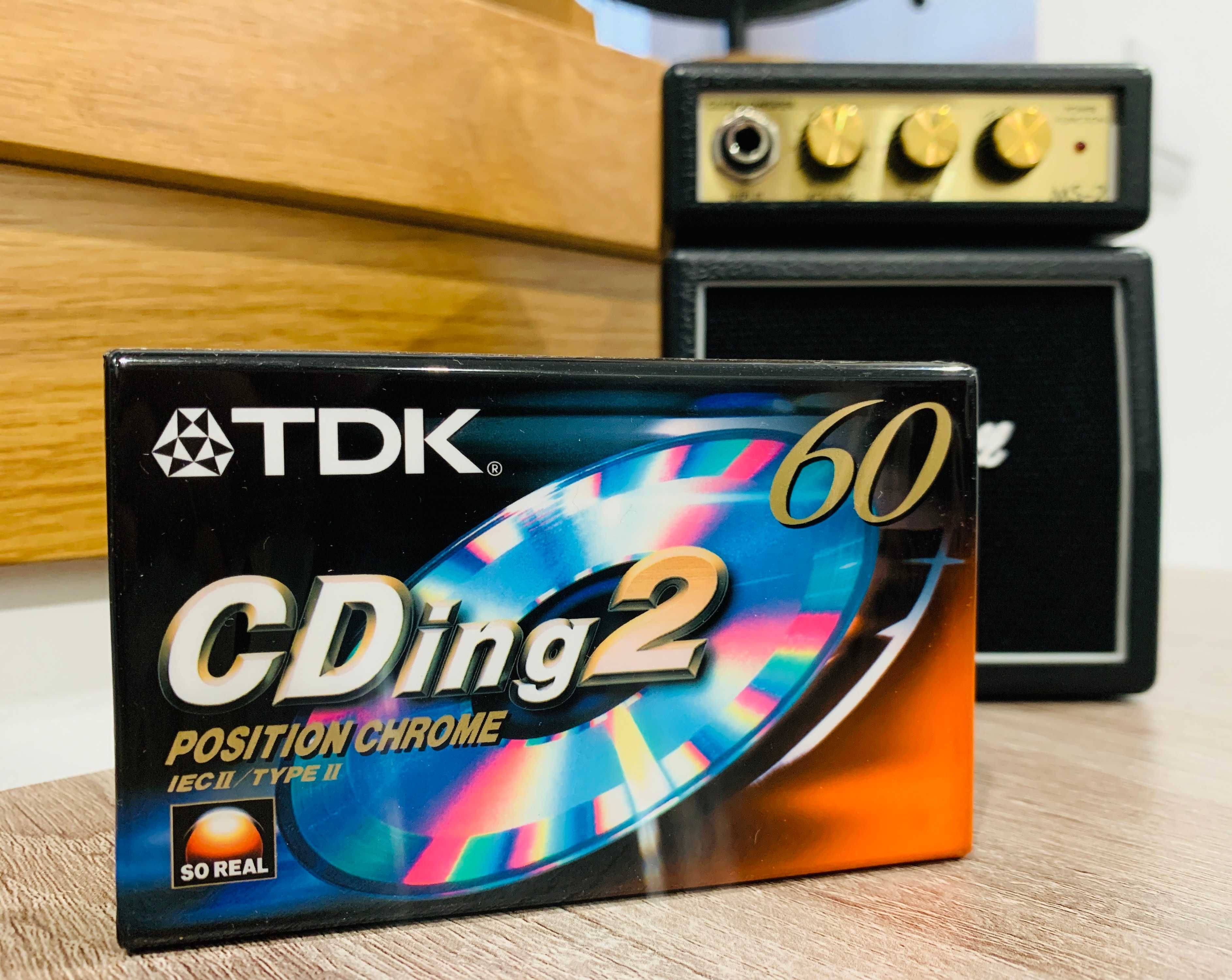 cassetes de áudio nova - TDK CDing2 60 (preço 10x unidades)