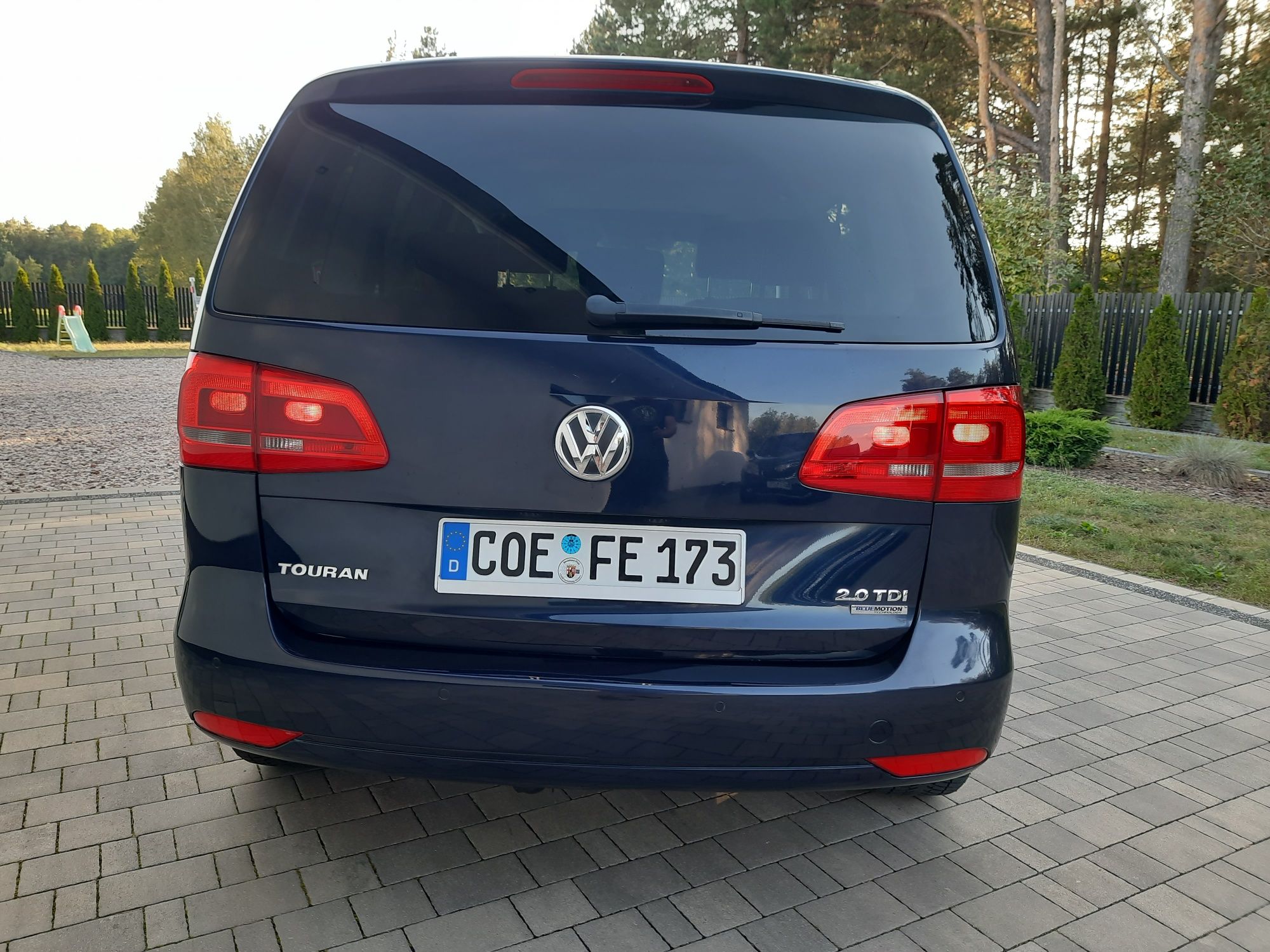 Vw Touran**2.0 Tdi Cr**140 Km**6 Biegów**Panorama**Navi**Grz.Fotele**