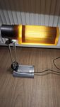 Lampa biurkowa BELUS 20W E27 pomarańczowa