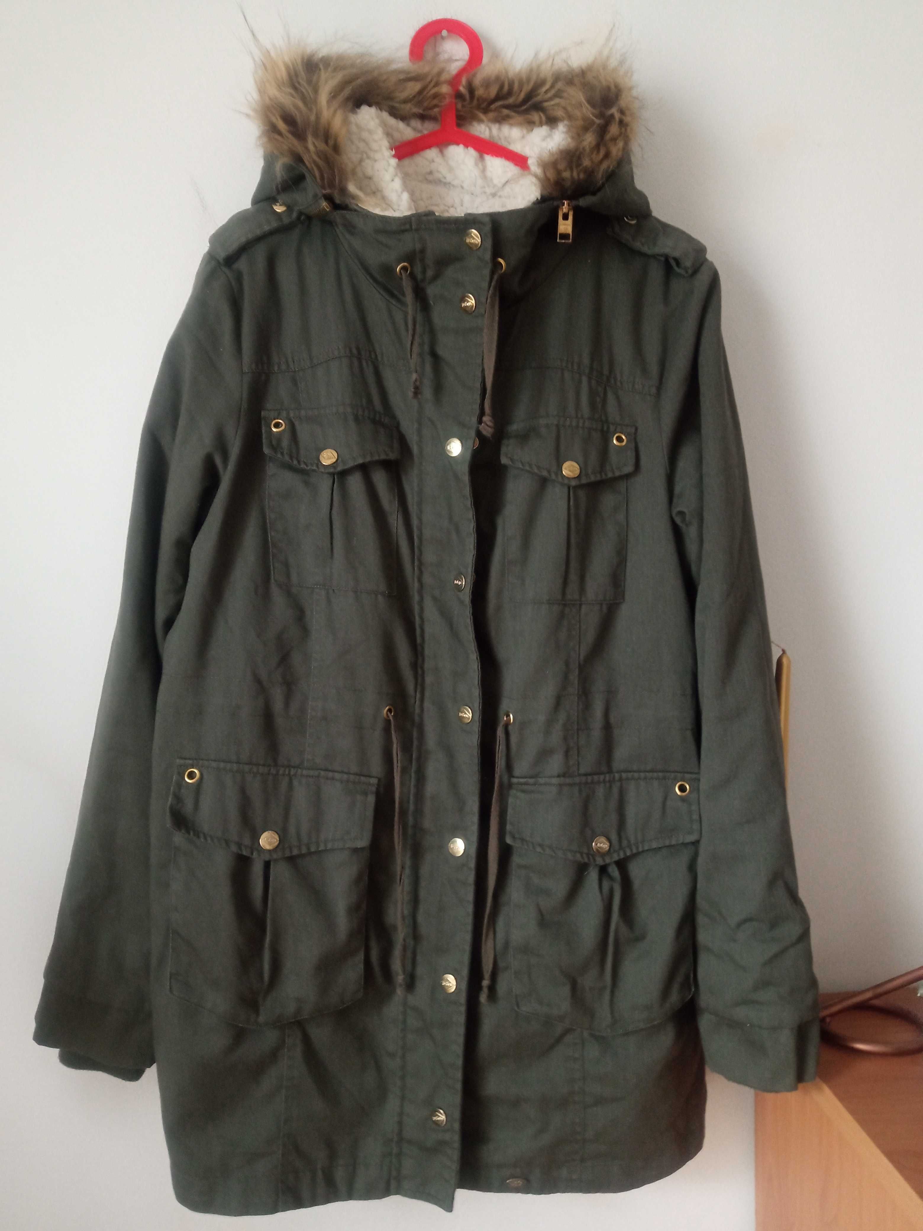 Kurtka damska typu parka 2w1 Lee Cooper