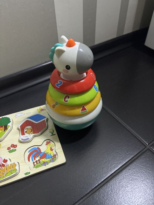 Dodo Пазли деревʼяні каталка chicco