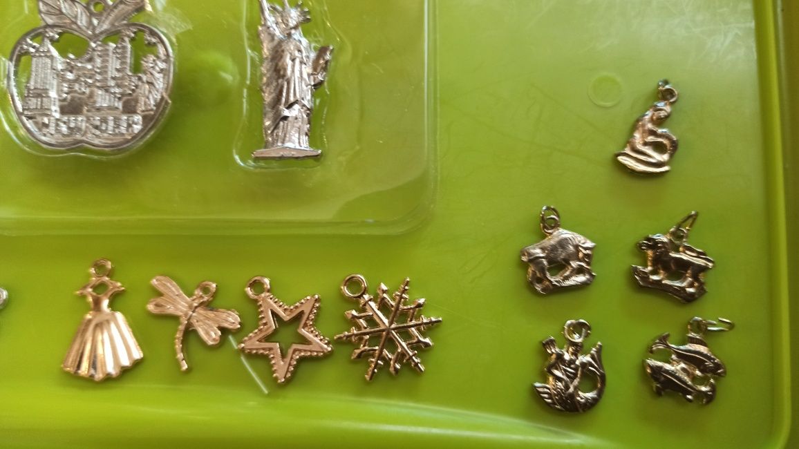 Zawieszki do bransoletek statua wolności znaki zodiaku
