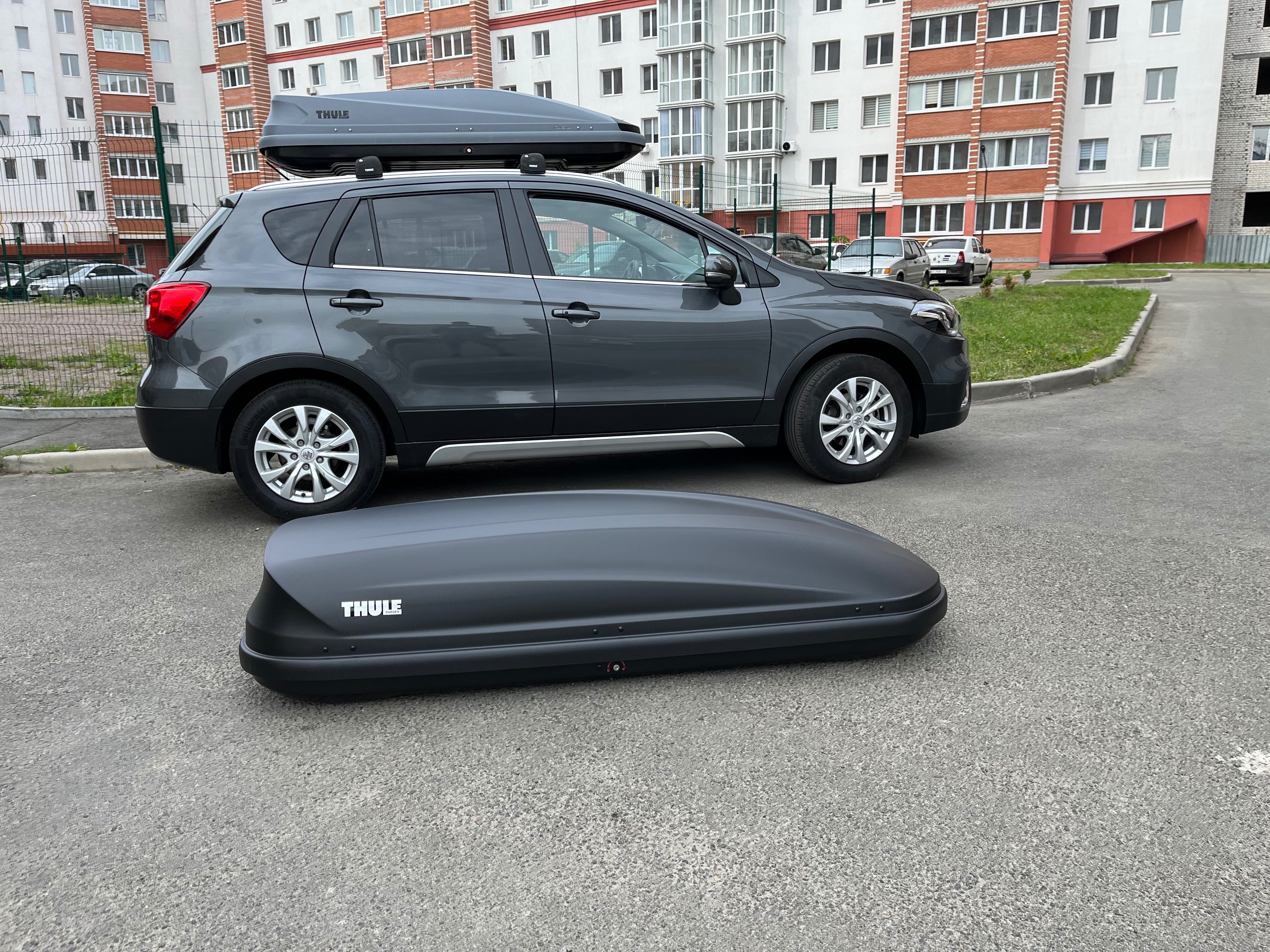 поперечини Suzuki багажник рейлинги Thule