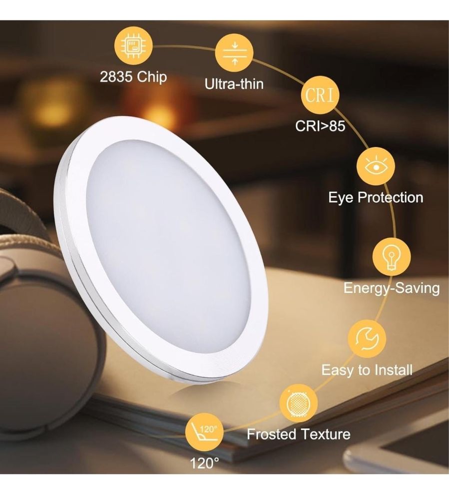 Lightess 4-elementowe oświetlenie Led