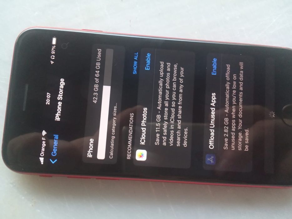 Iphone 8 red 64gb