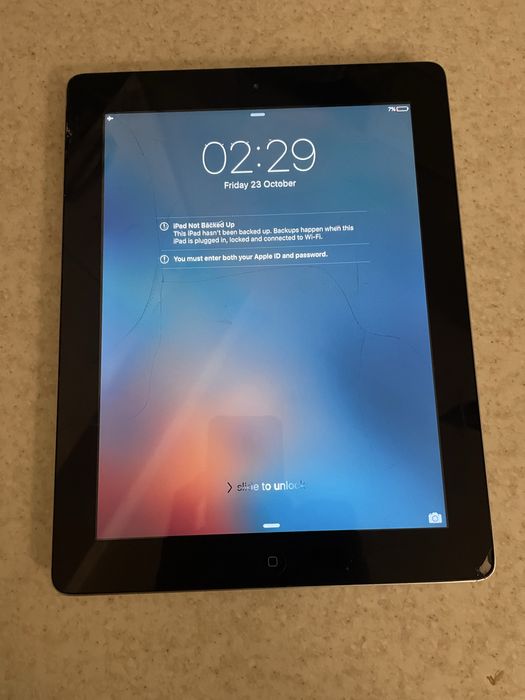 Ipad хз який)розбитий екран