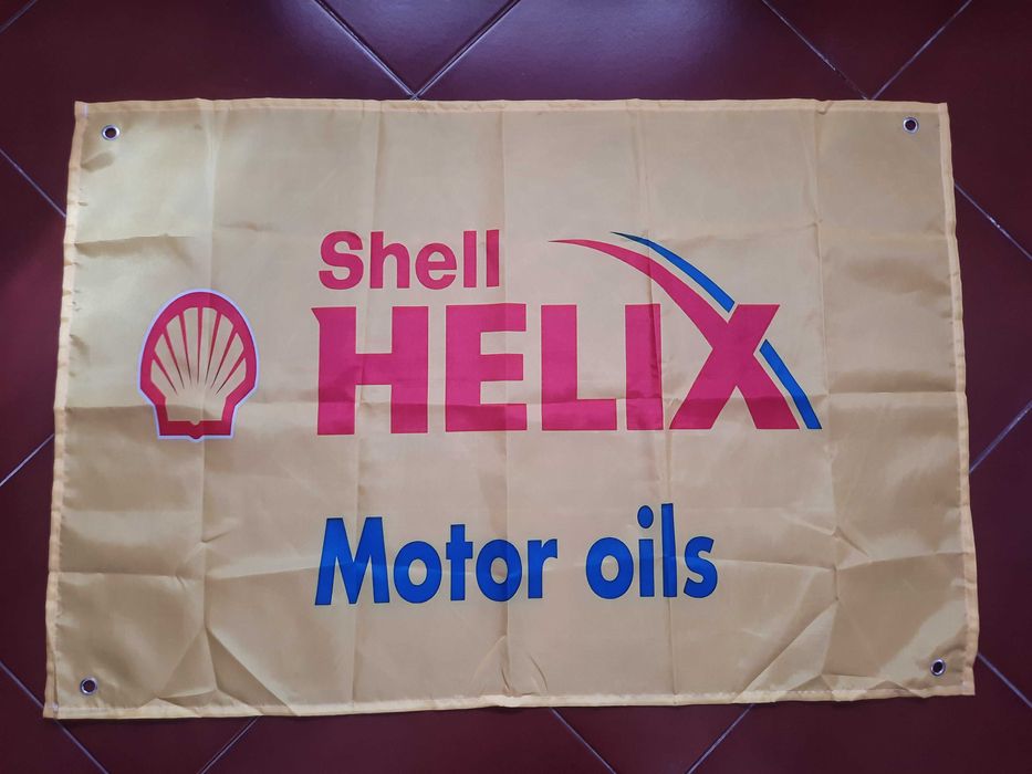 Bandeira Publicitária Pneus Shell