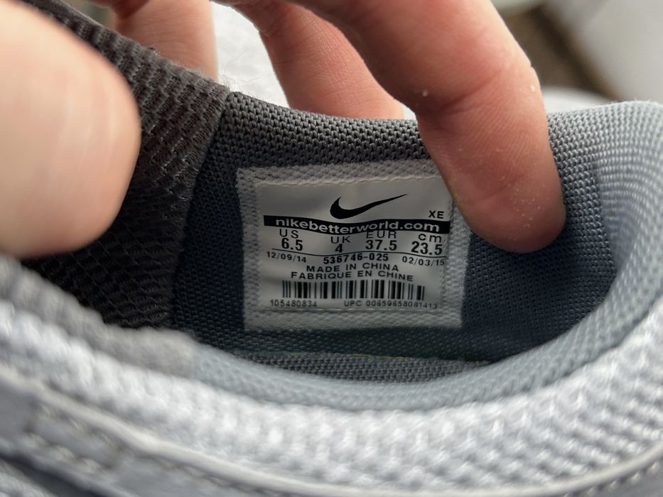 Оригінал! Кросівки Nike Free Run 37.5 розмір М06259