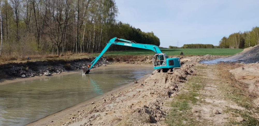 Koparka long 16m kobelco 2001 rok