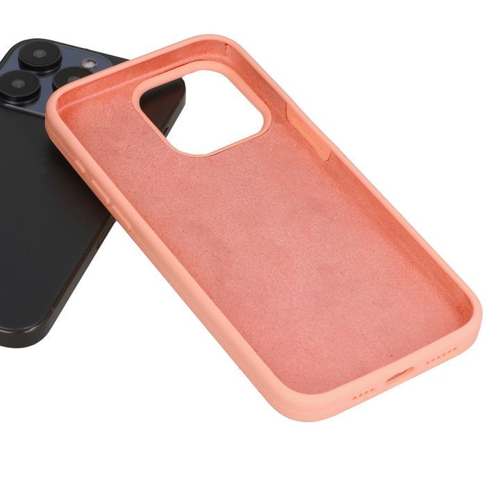 Silicone Lite Case Do Iphone Xr Brzoskwiniowy