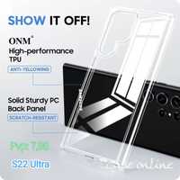 Capa Rígida Ultra Slim P/ Samsung S22 Ultra -Transparente- Nova -24h