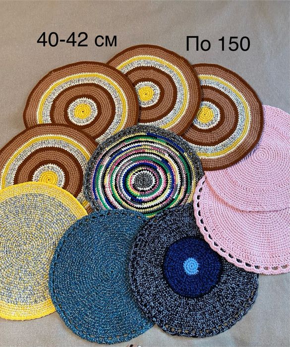 коврики,килимки,ручная работа ,вязаные