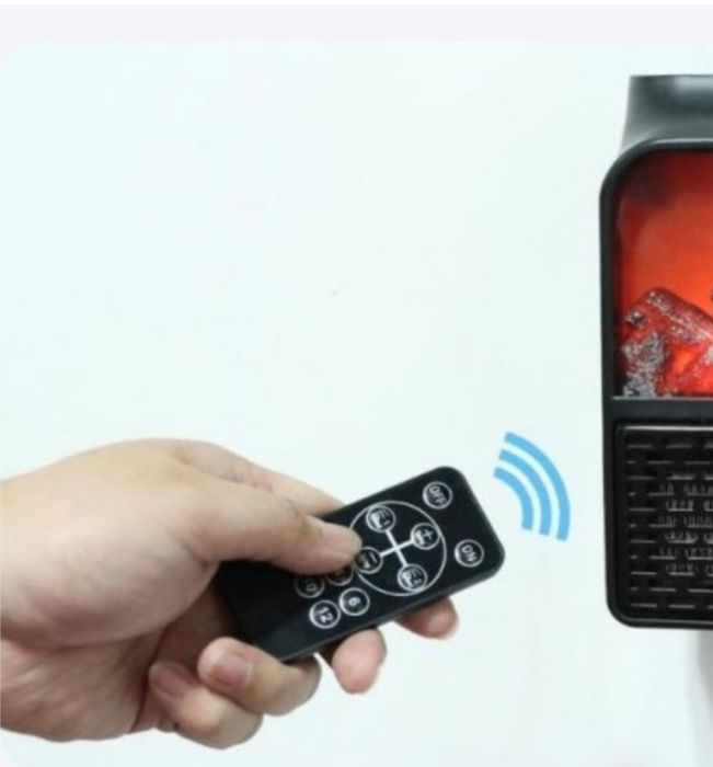 Тепловентилятор дуйка обігрівач калорифер flameh handy heater domotek