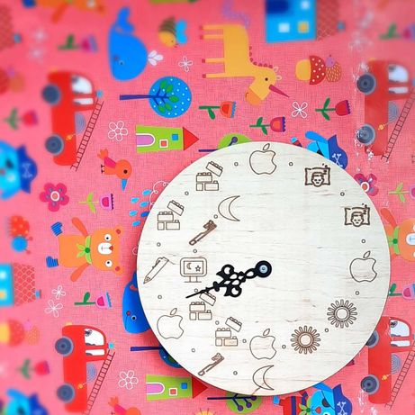 Часы - планировщик дня для детей