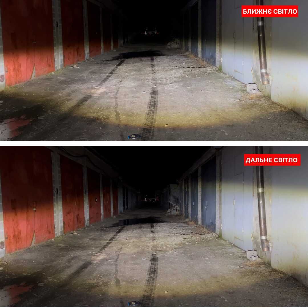 Дополнительные противотуманки на авто с линзами ближний + дальний свет