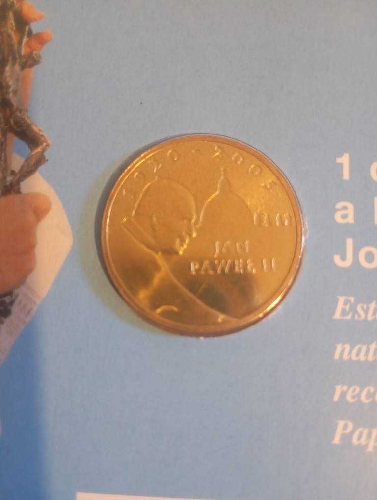 à venda:
moeda comemorativa Papa Joao Paulo II em ouro 18k.