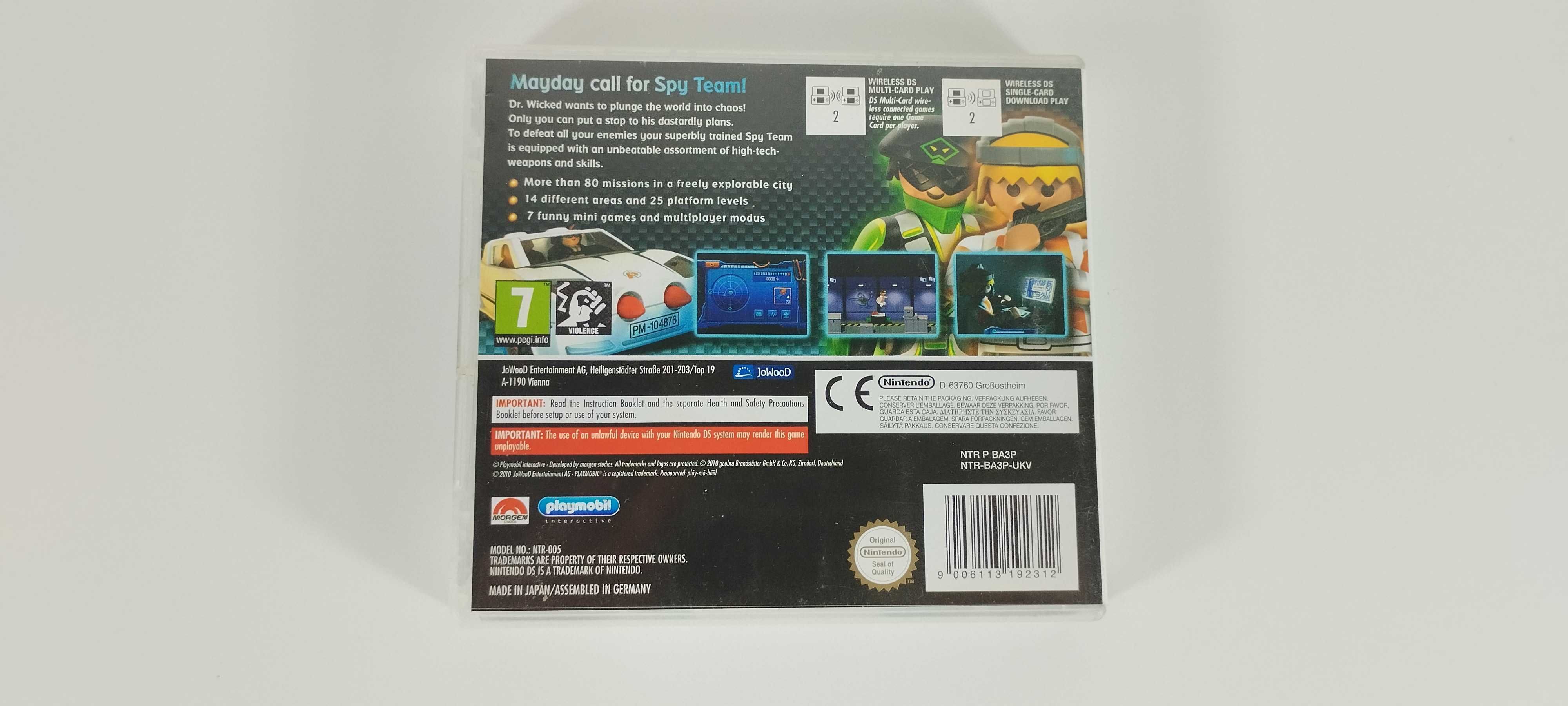 Playmobil Top Agents - Nintendo DS