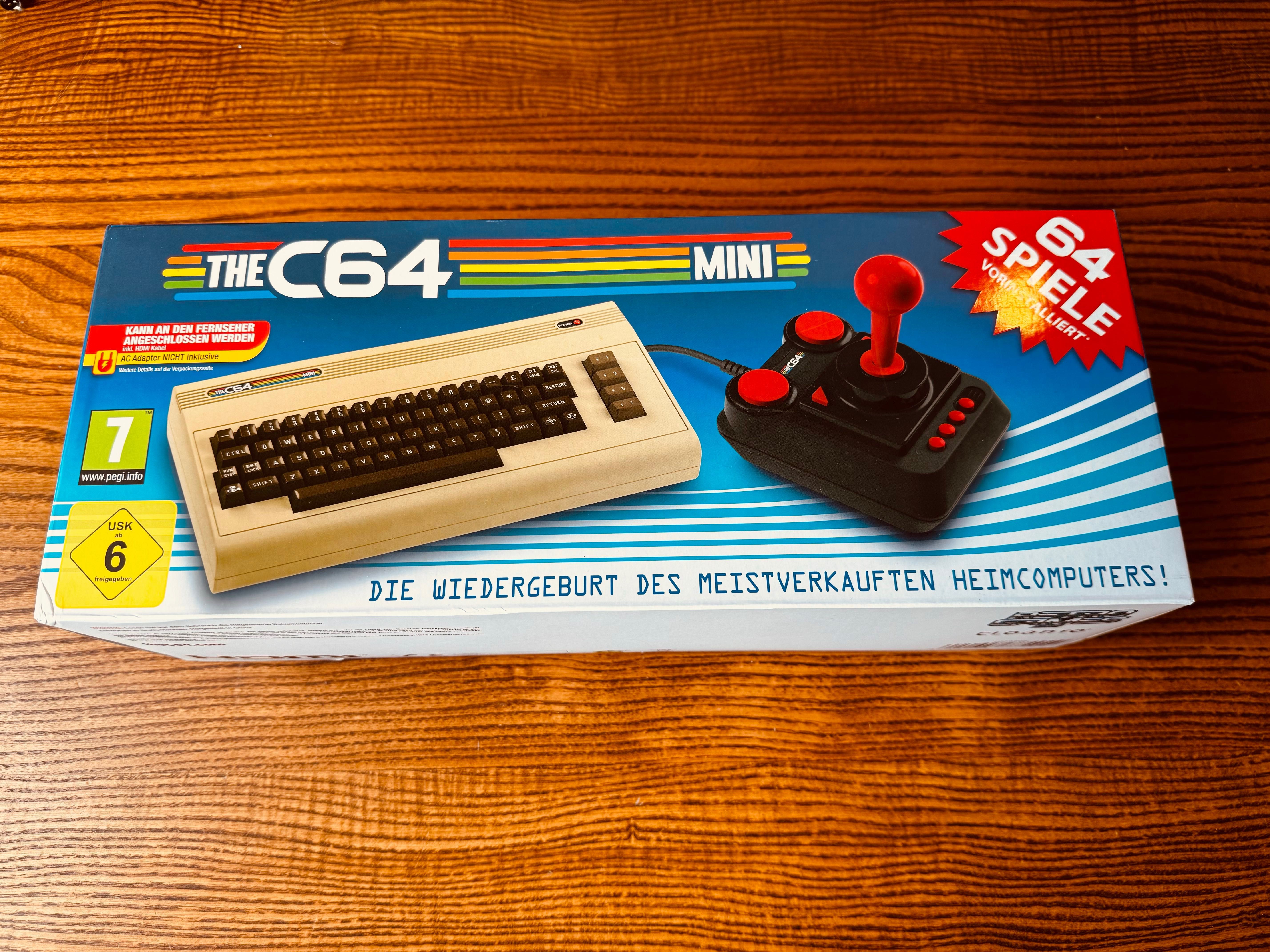 Commodore C64 Mini – retro komputer/konsola – NOWY - bez joysticka !