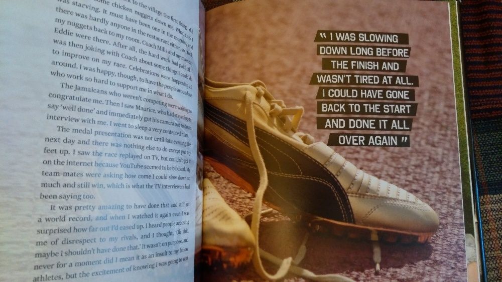 Usain Bolt 9.58 HarperSport, książka