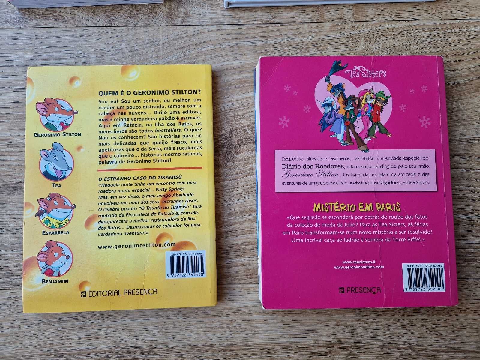 Vários livros infantis (6-12 anos) (2 a 4 euros cada)