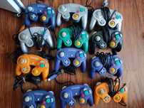 Oryginalne pady kierownica i mata Nintendo game cube