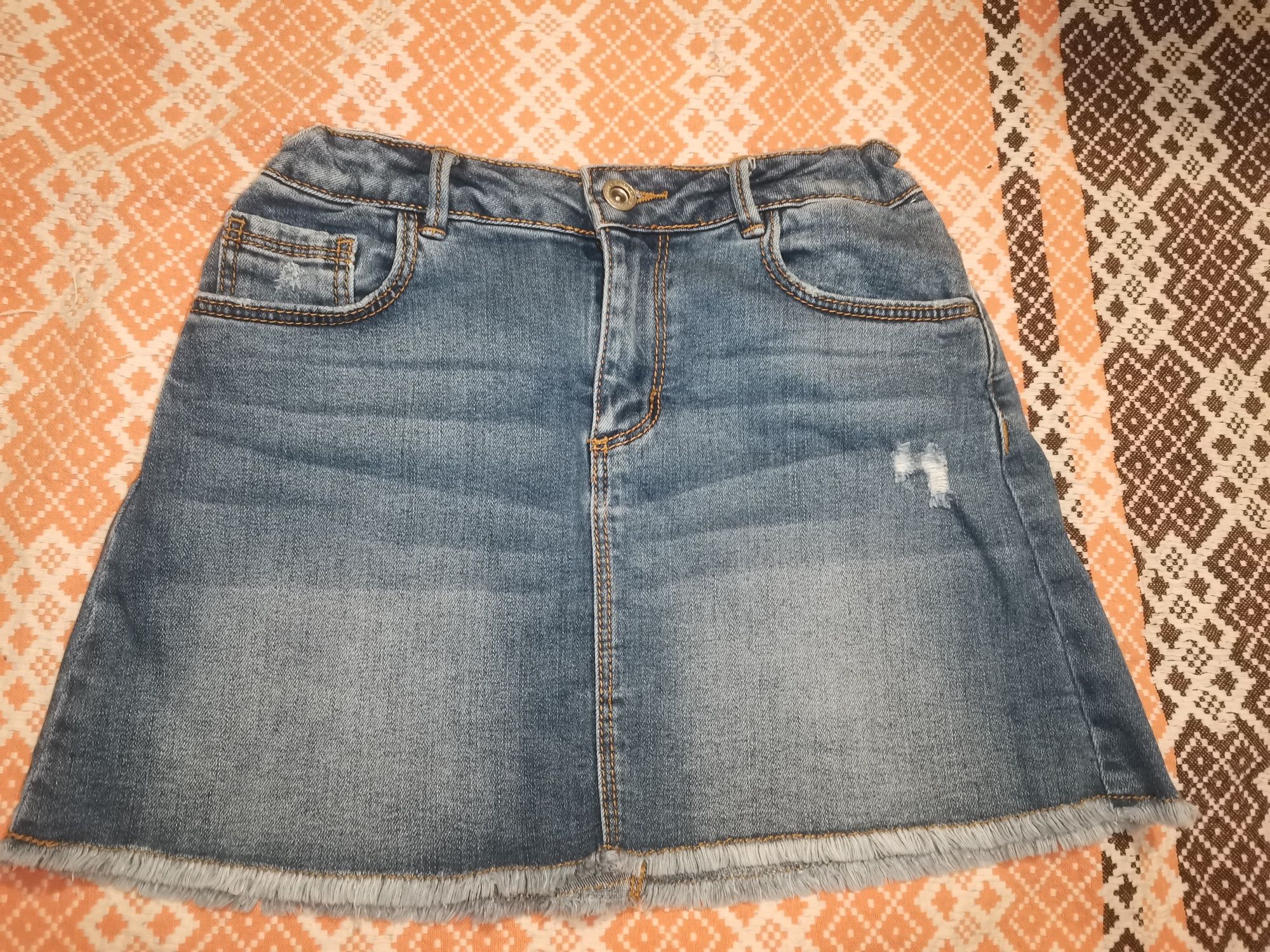 Спідниця джинсова, юбка, zara