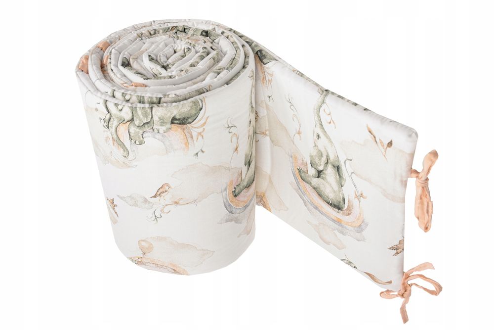 Ochraniacz 210X30 Do Łóżeczka 140X70 Super Jakość!