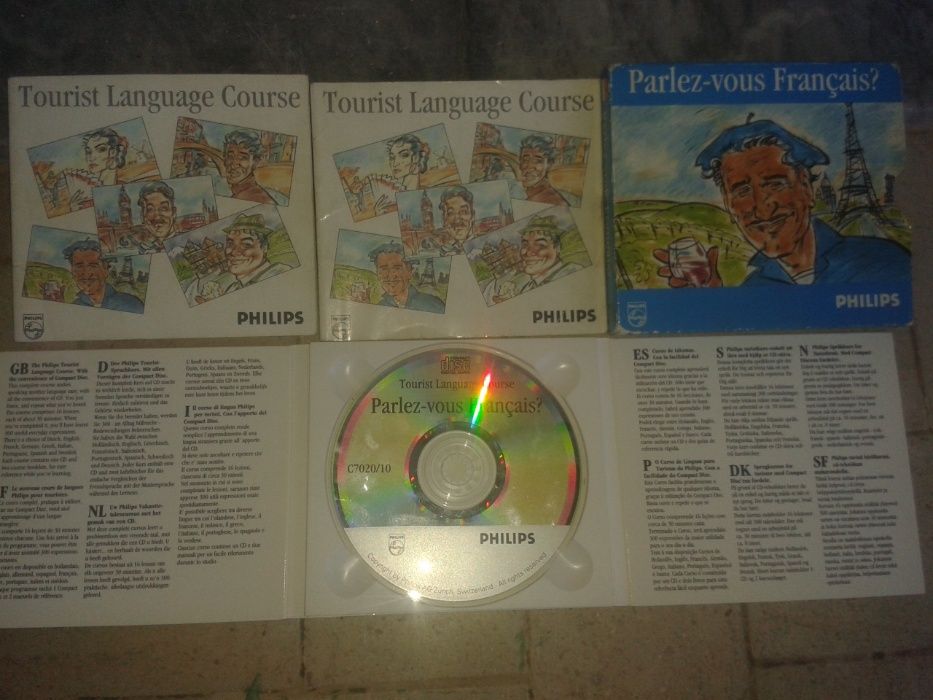 APRENDER FRANCÊS. Com VOZ em CD e Livros Com Aprendizagem. 8 Fotos.