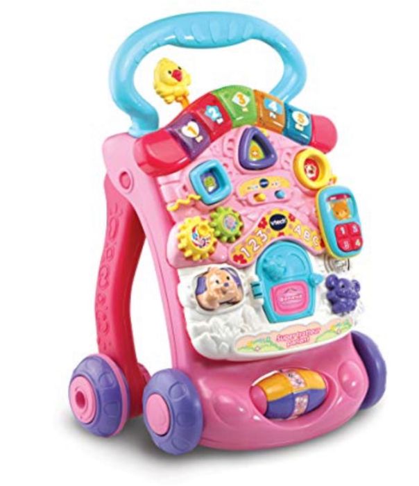 Chodzik VTECH różowy PCHACZ