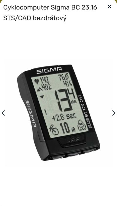 Велокомпютер Sigma 23.16 STS