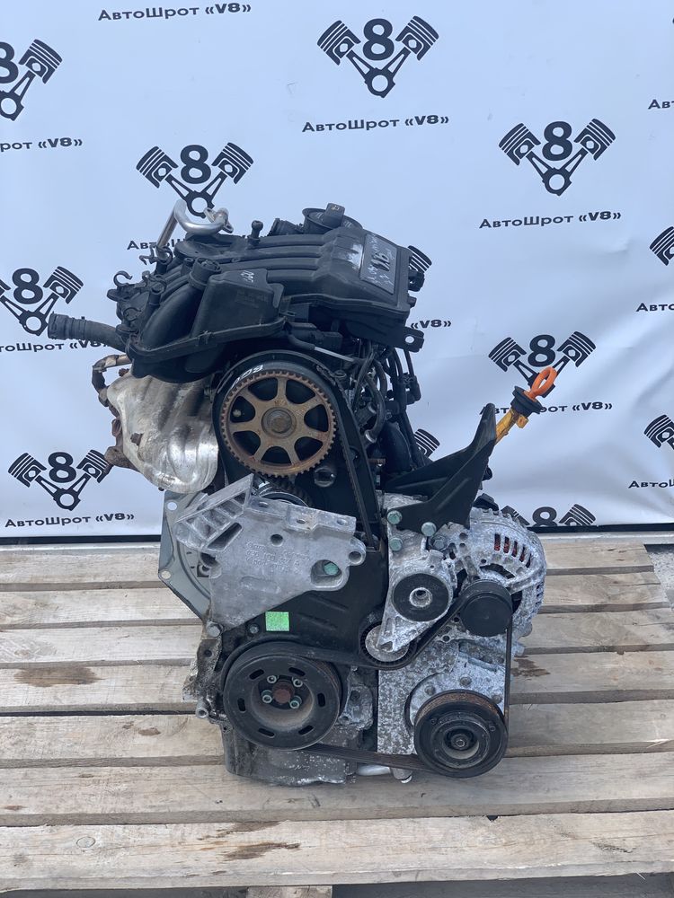 Двигун BGU 1.6 Mpi мотор 1,6 мпі VAG двигатель