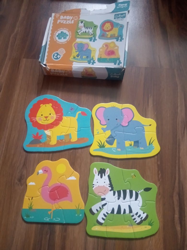 Duże puzzle dla 2 latka