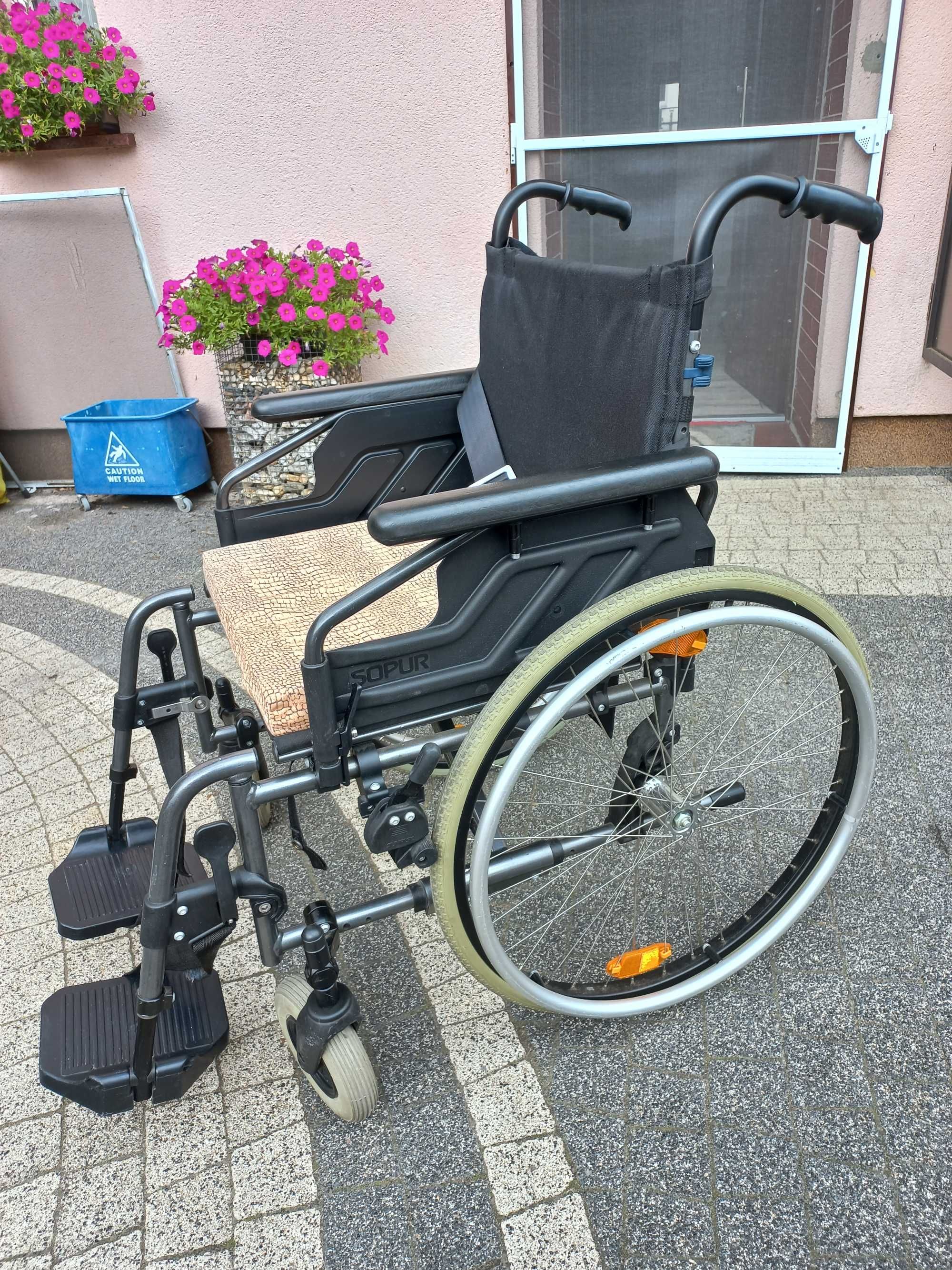 Wózek inwalidzki Sopur Classic ręczny