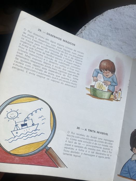 A brincar o Rui faz 50 descobertas de química. Ramón Sabatés