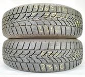 2x 195/65 R16 Dunlop 4D opony zimowe 6,5 mm / kurier montaż