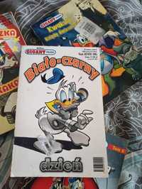 Komiks Kaczor Donald Bialo-czarny dzień.