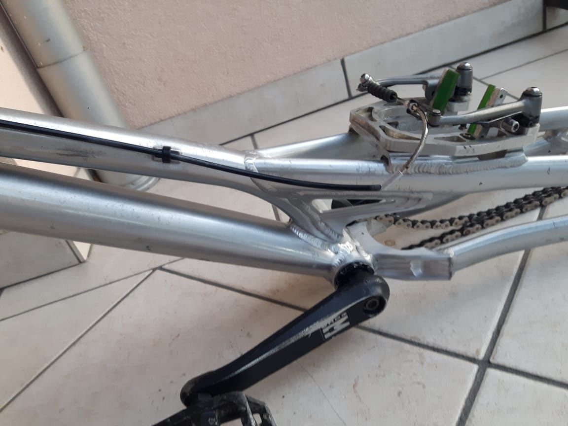ECHO ZOO! Trial 26"rower-rama z osprzętem trialowy-unikat