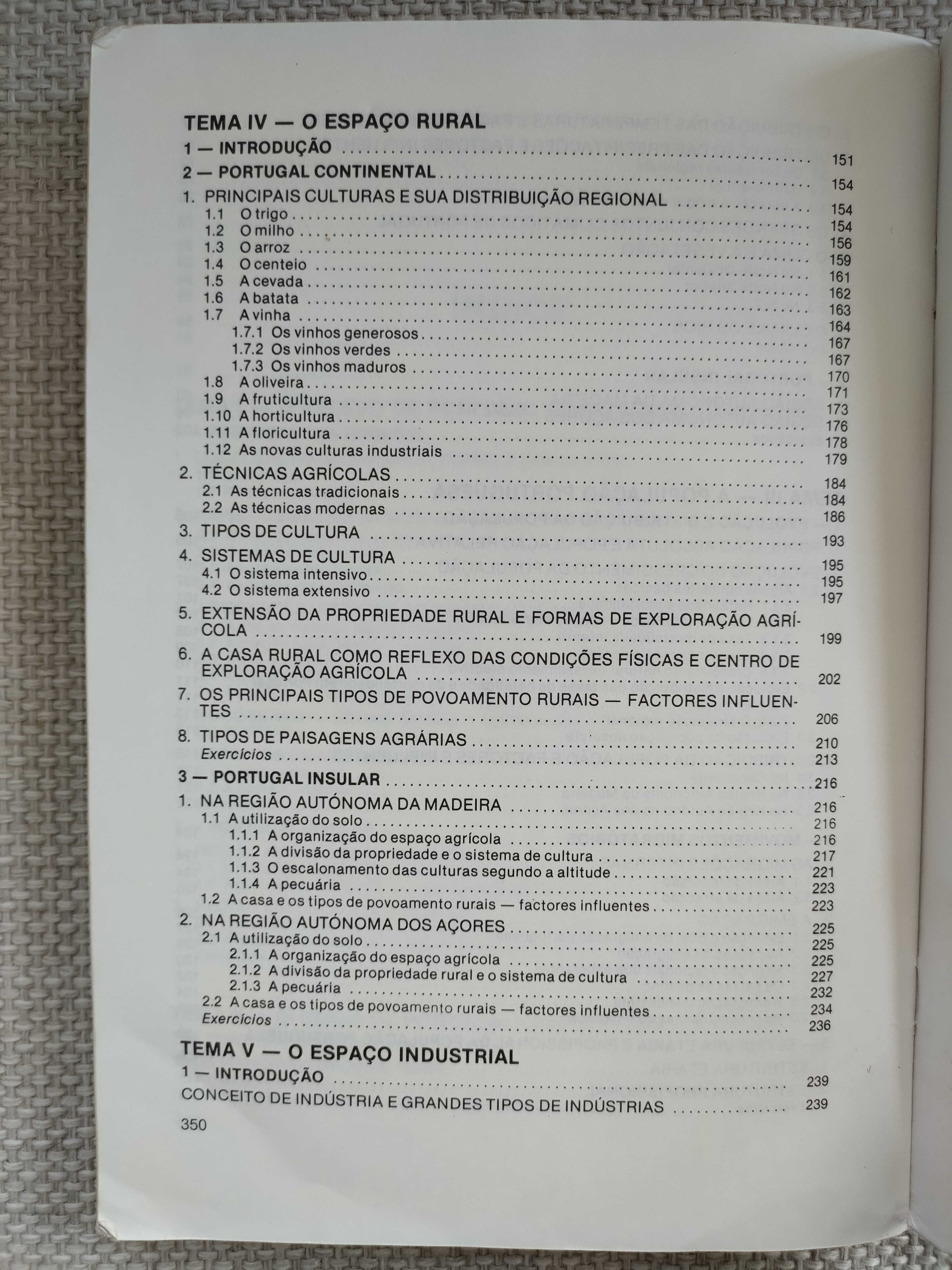 Manual de Geografia - 8.º Ano (Livro antigo e muito interessante)