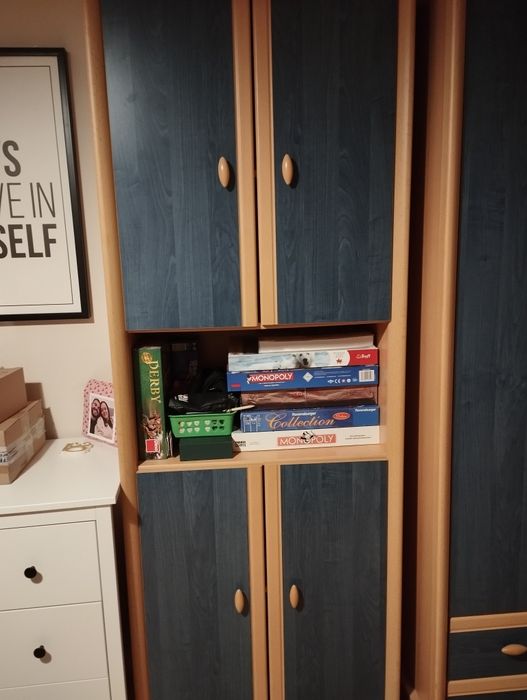 Meble młodzieżowe Małgośka, 4 elementy. OKAZJA.