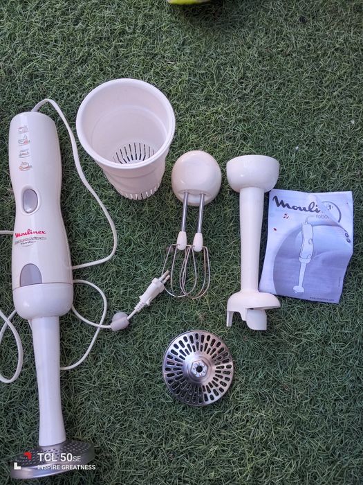 Varinha mágica Moulinex a funcionar na perfeição.